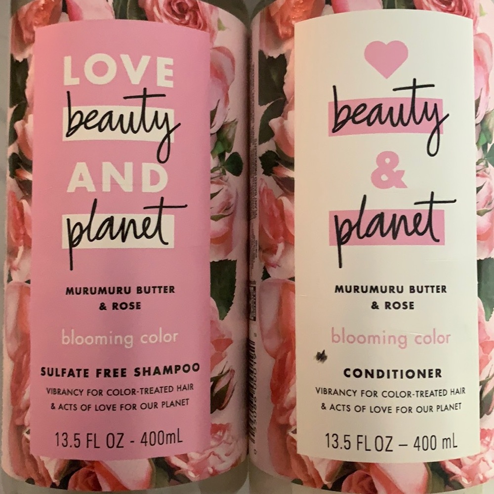 Love Beauty and Planet Shampoo & Conditioner